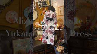 Mizutamabatake Yukata Remake Dress handmade anime manga kimono remake ハンドメイド japan [upl. by Faubert]