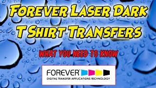 Forever Laser Dark T Shirt Transfers Application What You Need To Know To Apply These Transfers [upl. by Hars]