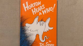 Dr Seuss Rap “Horton Hears a Who” written by Dr Seuss rappinrhymebooks DrSeussRap bars [upl. by Leiram597]