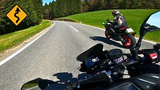 Fast run on The HyperNaked YAMAHA MT10 2023 4K [upl. by Ecirtaeb627]