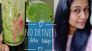 No Dryness After Indigo  Doesnt Fade Indigo Colour  100 Natural Remedy  Get Soft amp Silky Hair [upl. by Erlene]