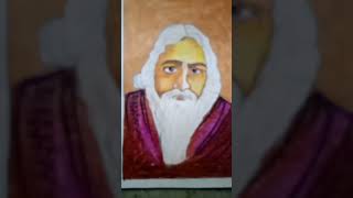 Rabindra nath Tagore drawing rabindranathtagore shorts viralvideo [upl. by Artair470]