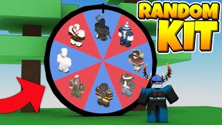 Roblox BedWars RANDOM KIT CHALLENGE [upl. by Htaras]