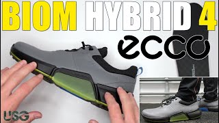 ECCO Biom Hybrid 4 GTX Review Ecco Waterproof Golf Shoes Review [upl. by Eadahc]