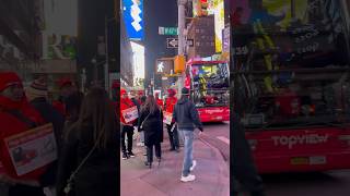 New York City Times Square travel shorts walking [upl. by Loise]