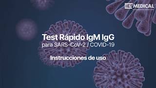 CÓMO FUNCIONA EL TEST RÁPIDO COVID19 IgG IgM ✅Resultado en 15 minutos [upl. by Maffei]