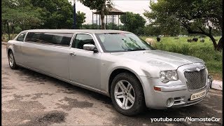 Indias rare Chrysler 300C Limousine 2009  Reallife review [upl. by Ricoriki]