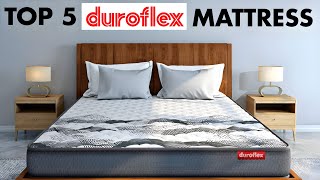 Top 5 Best Duroflex Mattress In India 2024  Duroflex Orthopedic Mattress  Duroflex Mattress Review [upl. by Nueoht]