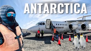 Extreme Flight to ANTARCTICA on an AVRO Jet [upl. by Nahsin]