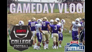 College Football Gameday  Day in the Life of an NAIA Student Athlete [upl. by Nivrag]