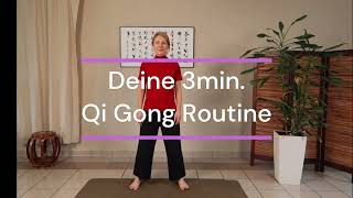 quotSchwingendes Beckenquot Deine 3min Qi Gong Routine entspannter Rücken bewegliche Hüfte tiefe Kraft [upl. by Jowett]