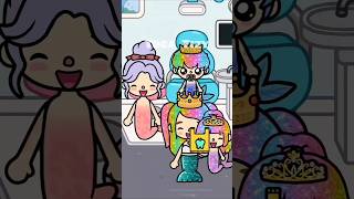 Mermaid Dental Care🤢😭🎉💖 tocaboca tocalifeworld shorts fyp [upl. by Islean]