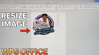 How to Resize an Image in WPS OFFICE [upl. by Ahsilahk802]