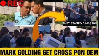 BIG PROTEST TUFTON MUST GO MARKIE G INNA THE MIDST AND UP TUFTON DUTY COLORS [upl. by Ydiarf]