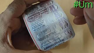 Ciprofloxacin Tablet IP 500mg  Ciprofloxacin 500mg tablet review in hindi  Uses  unique medicine [upl. by Eidnil150]