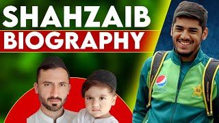 Shahzaib Khan Biography and Cricket History [upl. by Chantal]