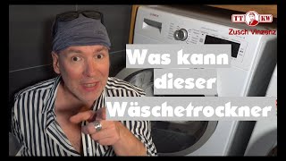 ✅Der Beste WärmepumpenTrockner Bosch Serie 8 Wäschetrockner Display und Funktionen Erklärung Test [upl. by Verine286]