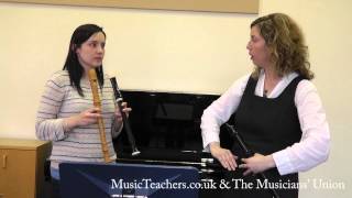 Recorder Lesson Laoise OBrien 5 Performance Preparation  Andriessen Ende [upl. by Aihsyak]