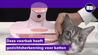 Nooit meer gestolen kattenvoer met deze voerbak met gezichtsherkenning [upl. by Ayamahs55]