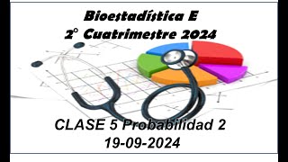 Clase 2 Probabilidad 190924 [upl. by Nylessoj]