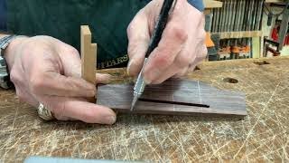 Making an Acoustic Guitar Bridge with The Pragmatic Luthier [upl. by Nollahs]