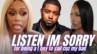 Scrappy APOLOGIZES To Erica Dixon and Bambi For Disrespecting Them [upl. by Reklaw49]