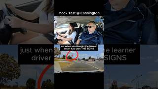 That is A STOP SIGN 😱 drivingtesttips drivingtestsuccess [upl. by Blasius]