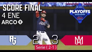 PLAYOFFS Juego 3 🌫️ Algodoneros vs Águilas 🦅 4 de Enero 2024 [upl. by Enelez]