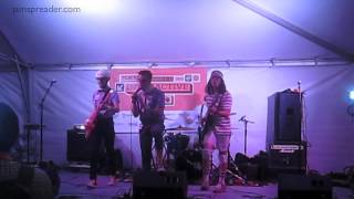 SXSW 2013 80s Tribute Band The Spazmatics Cover Joan Jetts I Love Rock And Roll  Austin TX [upl. by Delmar847]