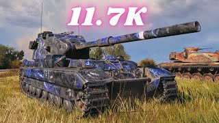 FV215b 183 117K Damage World of Tanks [upl. by Iveel984]