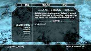 Elder Scrolls V Skyrim Walkthrough in 1080p Part 44 Reporting Back to Ulfric PC Gameplay [upl. by Solraced]