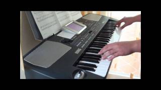 Vangelis  Conquest Of Paradise on KORG PA500 [upl. by Naraa]