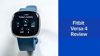 Fitbit Versa 4 Smartwatch Review [upl. by Enhpad]