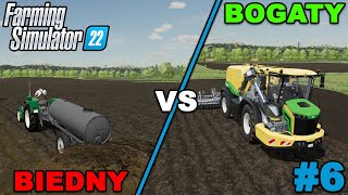 BIEDNY VS BOGATY W FARMING SIMULATOR 22 6 [upl. by Kinom]