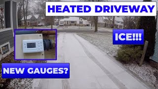 2nd December 2021 DIY Heated Driveway Melting Snow Time Lapse amp Startup  Episode 76 121921 [upl. by Lav]