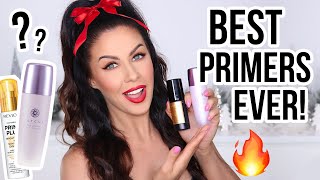 TOP 5 PRIMERS FOR SMOOTH LONG LASTING MAKEUP YEARLY BEAUTY FAVORITES [upl. by Anaeli]