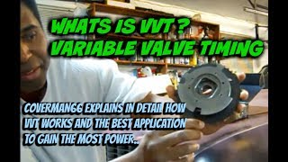 What Is VVT and How Does VVT Work Coverman66 Explains VVT [upl. by Anifares76]