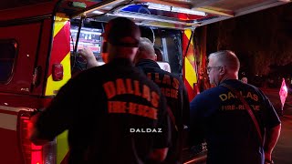 2 Alarm Dallas Fire on Swiss Avenue [upl. by Titus]