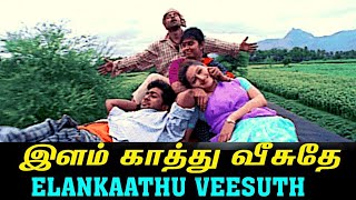 Elangaathu Veesudhey Song Lyrics  இளங்காத்து வீசுதே  Ilaiyaraja [upl. by Cobby916]