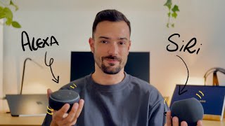 HomePod vs Echo  Siri vs Alexa  ¿Cuál es Mejor en 2024 [upl. by Anawek283]