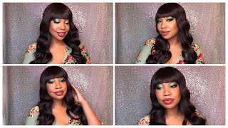 Outre Synthetic Hair Wig Wigpop Laverne color 99J [upl. by Gardner]