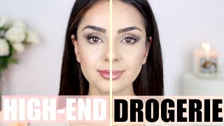 DROGERIE VS HIGHEND I LIDSCHATTEN MASCARA KONTUR HIGHLIGHTER LIPLINER [upl. by Nirag]