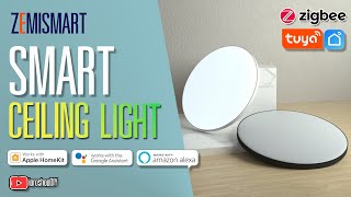 Zemismart Smart Ceiling Light Zigbee  โคมไฟเพดานอัจฉริยะ [upl. by Corbet266]