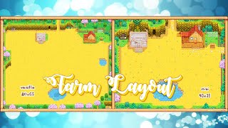 Stardew Valley – Tiny Standard Farm Layout [upl. by Terrel]