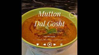 Mutton Dal gosht recipe Mutton dalcha muttondal gosht banane ka tarika Mutton recipe in hindi [upl. by Gylys]