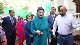 Chief Minister Maryam Nawaz inaugurated Chief Minister Transport Program for Women Girls Colleges [upl. by Nathanson]