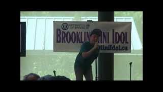 Jacob Ewaniuk singing One Life by Hedley at Brooklin Mini Idol 2013 [upl. by Caplan597]