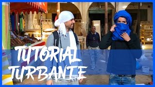 TUTORIAL TURBANTE BEREBER  TURBAN TUTORIAL MOROCCO 1080p [upl. by Marjorie]