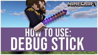 How To Use The Debug Stick  Minecraft Building Tips and Tricks [upl. by Eohce]