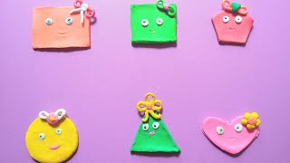 Learn Colors and Shapes using Clay  Tamil kids videos  Satisfying Videos for Kids and Toddlers [upl. by Arondel]